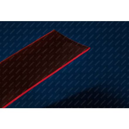 Színes PVC szalag 200 × 2 mm átlátszó piros 50 m