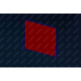 DarTech hegesztő paraván ponyvával