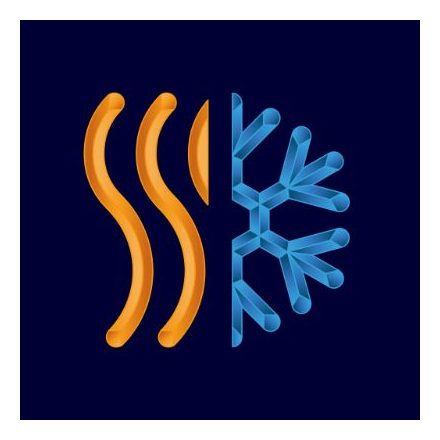 Színes PVC szalag 200 × 2 mm átlátszó tengerkék