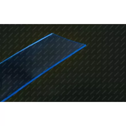 Színes PVC szalag 200 × 2 mm átlátszó tengerkék 50 m