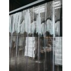 Fagyálló bordázott PVC hőfüggöny 3260 × 3050 mm