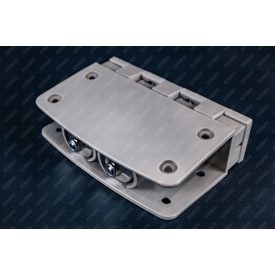 Műanyag lengőajtó zsanér 6 db-os