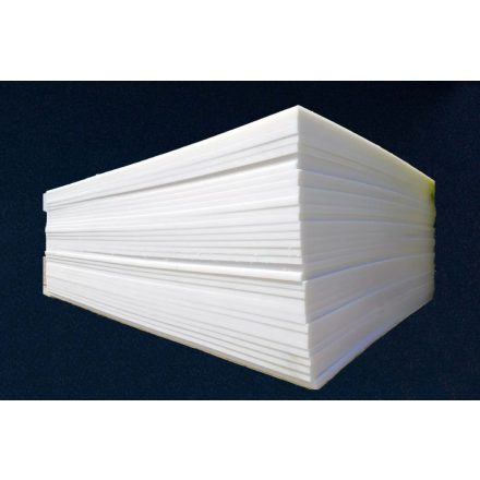 Élelmiszeripari HDPE lemez 1000 × 2000 × 15 mm
