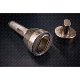 Ovál ringli összeütő fordított 42 × 22 mm