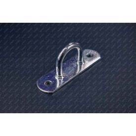 Ponyvarögzítő fül íves 21 mm