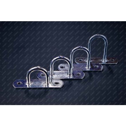 Ponyvarögzítő fül íves 100 db