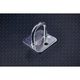 Ponyvarögzítő fül talpas 25 mm