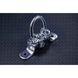 Rugós ponyvarögzítő fül