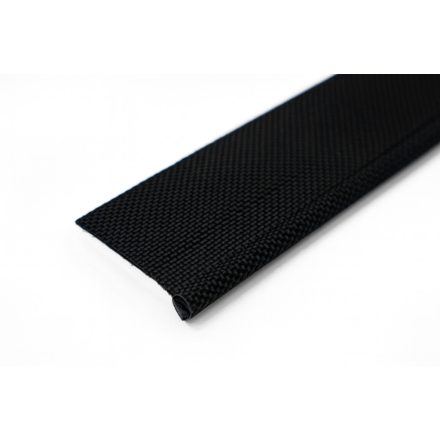 Kéder szalag 7,5 mm - fekete