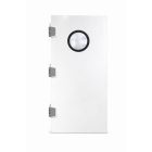 HDPE lengőajtó 1400 × 2200 mm – élelmiszeripari kivitel