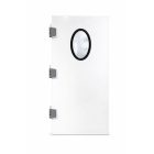 HDPE lengőajtó 1400 × 2200 mm – élelmiszeripari kivitel