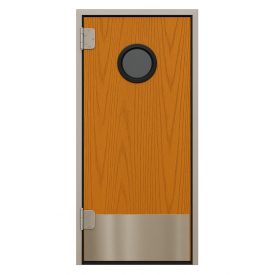 Merevszárnyú lengőajtó 1000 × 2100 mm