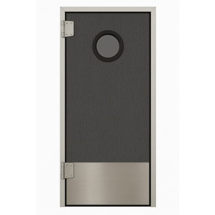 Merevszárnyú lengőajtó ANTRACIT 1000 × 2100 mm