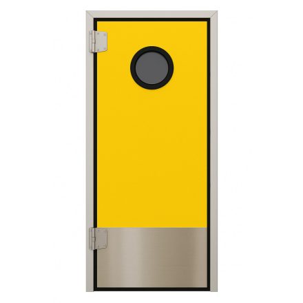 Merevszárnyú lengőajtó 800 × 2100 mm