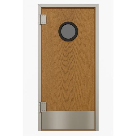 Merevszárnyú lengőajtó 900 × 2100 mm