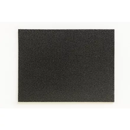 Fekete szilikonbevonatú, satin szövésű, nagy szilárdságú üvegszövet 1524 mm 260°C / 50m
