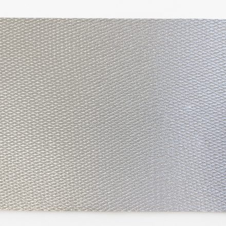 Kétoldalas, alumíniumpigmentes PU-bevonatú üvegszövet 1000 mm 180 °C / 50m