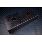 Gumiütköző furatokkal 500 × 250 × 90 mm