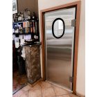 Rozsdamentes lengőajtó 1000 × 2100 mm