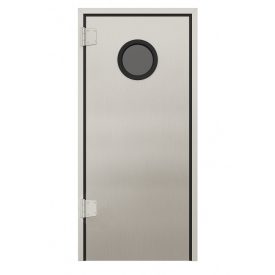 Rozsdamentes lengőajtó 900 × 2100 mm