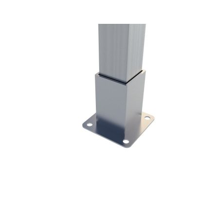 Rögzítő konzol talprögzítő 5×5 cm