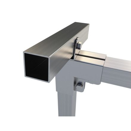 Rögzítő konzol "L" felül állítható 5×5 cm