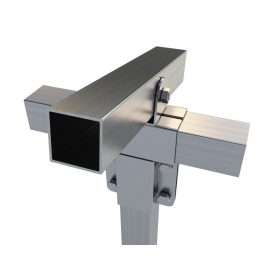 Rögzítő konzol "T" felül állítható 5×5 cm