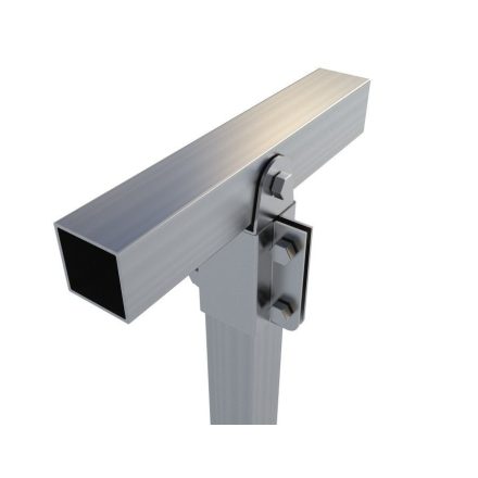 Rögzítő konzol egyenes, felül állítható 5×5 cm