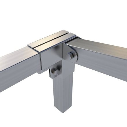 Rögzítő konzol "L" bal oldalt állítható 5×5 cm