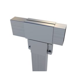   Rögzítő konzol "T" két oldalt rögzíthető 10×5 cm