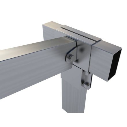 Rögzítő konzol "T" + állítható oldal 10×5 cm