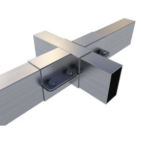 Rögzítő konzol "+" 10×5 cm / bilincses