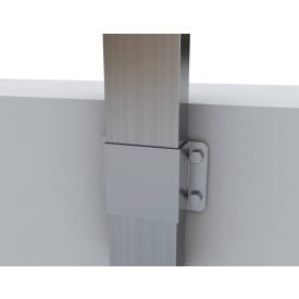 Rögzítő konzol záró elem 10×5 cm