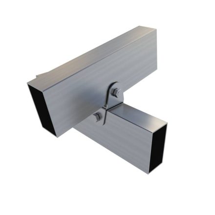 Rögzítő konzol dupla kereszt 10×5 cm