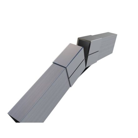 Rögzítő konzol középső gerinc 10×5 cm