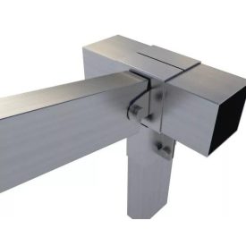   Rögzítő konzol "T" + állítható oldal 10×5 cm / 10×10 cm