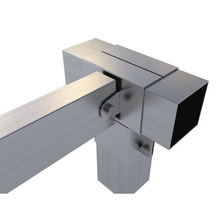 Rögzítő konzol "T" állítható 10×5 cm / 2 x 10×10 cm