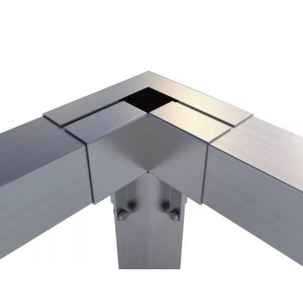 Rögzítő konzol sarokidom "Y" 10×10 cm