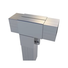   Rögzítő konzol "T" egy oldalt rögzíthető 10×10 cm