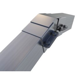 Rögzítő konzol kezdő gerinc 10×10 cm