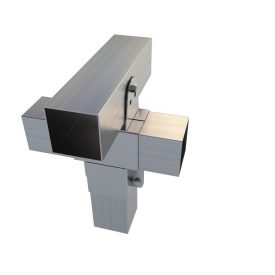   Rögzítő konzol "T", felül állítható 10×10 cm