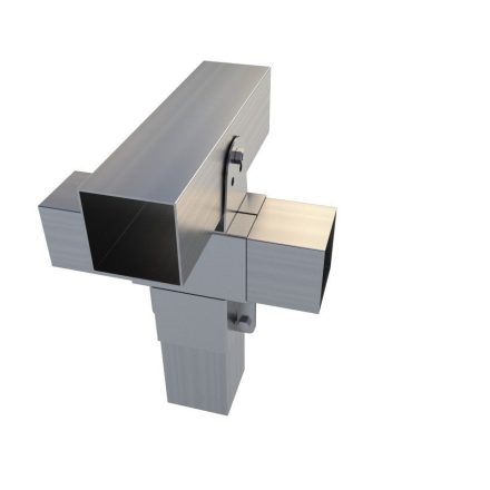 Rögzítő konzol "T", felül állítható 10×10 cm