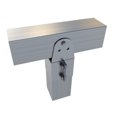 Rögzítő konzol egyenes, felül állítható 10×10 cm