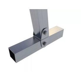 Rögzítő konzol dupla egyenes 2,5×2,5 cm