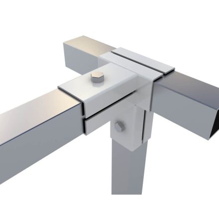 Rögzítő konzol "T" egyenes kimenettel 5×5 cm