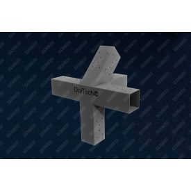 90° + 45 ° toldó elem