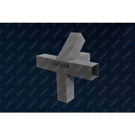 90° + 45 ° toldó elem