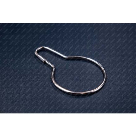 Krómozott körte karika