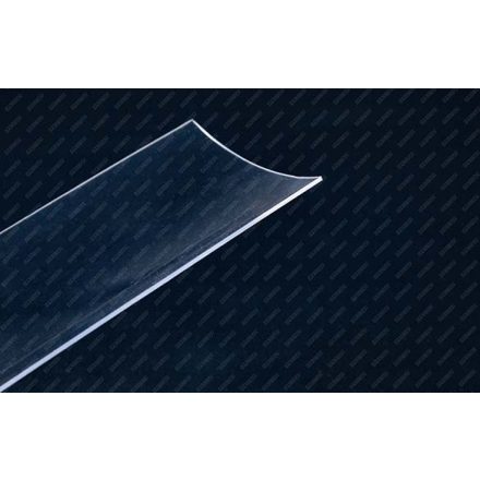 Normál víztiszta PVC tábla 1000 × 1 mm