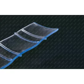 Normál bordázott PVC szalag 300 × 3 mm